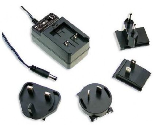Meanwell 24V Wallmount Power Adapter-15W