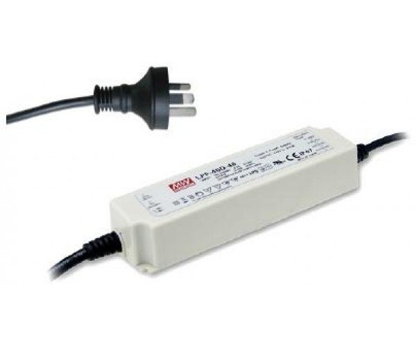 Mean Well LPF Series AC to DC Single 12V LED Driver-40W