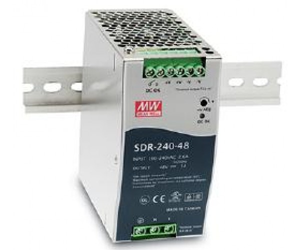 Mean Well SDR Series AC to DC Single 24V Output-240W